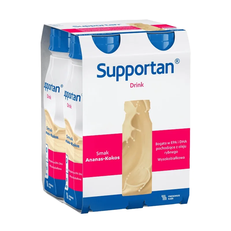 Supportan băutură nutritivă cu aromă de ananas și nucă de cocos, 4 x 200 ml, Fresenius Kabi Fresenius Kabi Germania — preț și oferte