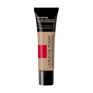La Roche-Posay Toleriane, Fond de ten cu acoperire intensă, nuanță 13, SPF 25, 30 ml