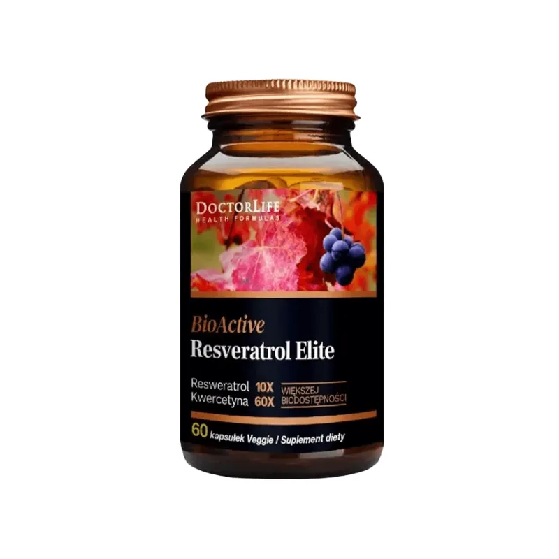Doctor Life Resveratrol Elite BioActive, 60 capsule vegetale — preț și oferte