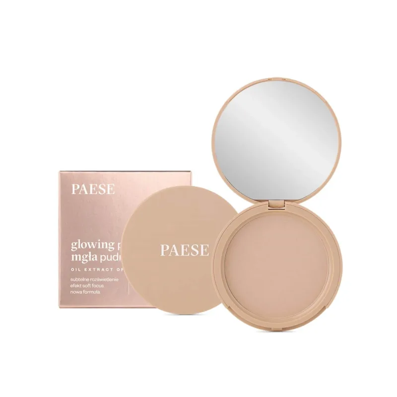 Paese Glowing Powder, pudră presată iluminatoare, 12 Natural Beige, 10 g — preț și oferte