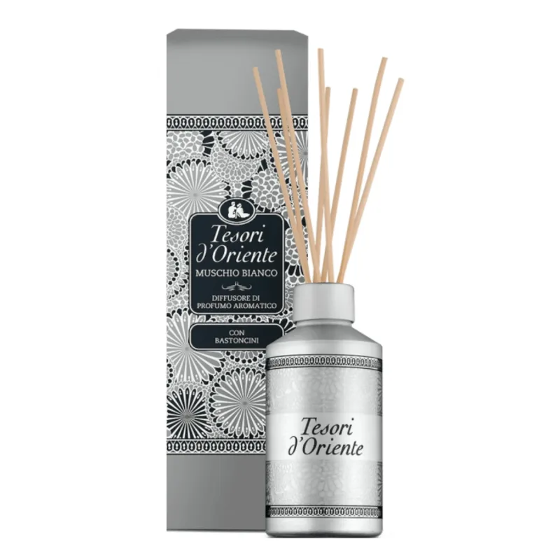 Tesori d'Oriente, stick difuzor, mosc alb, 200 ml — preț și oferte