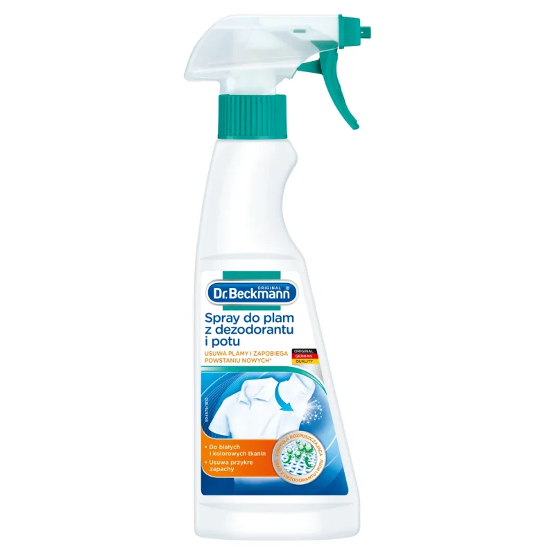Dr. Beckmann, spray pentru deodorant și pete de transpirație, 250 ml — preț și oferte