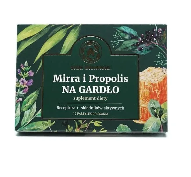 Smirnă și propolis pentru Gardo 12 pastile — preț și oferte
