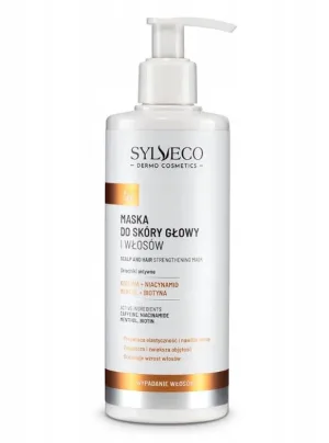 Sylveco Dermo Wax Loss Head și mască de ceară, 300 ml