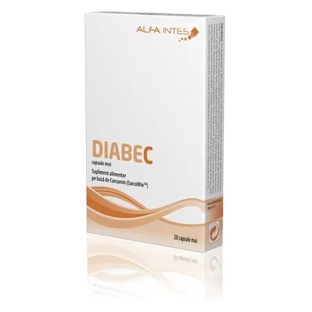 Diabec, 20 capsule moi, Alfa Intens ALFA INTES — preț și oferte
