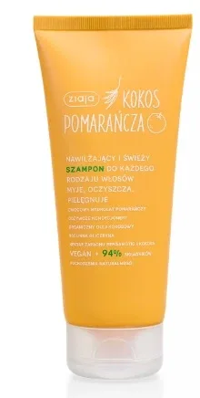 Ziaja Kokos Pomaracza Șampon hidratant pentru toate tipurile de păr, 200 ml - Long-life! — preț și oferte