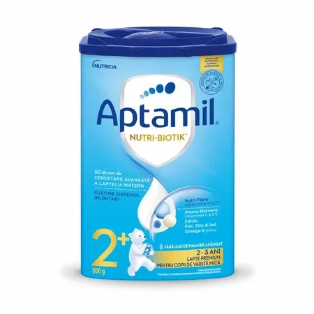 Lapte praf Nutri - Biotik 2+, 2-3 ani, 800 g, Aptamil NUTRICIA — preț și oferte