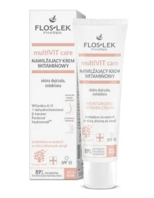 Floslek Pharma Multivit Care, Cremă hidratantă pentru pielea matură, slăbită, vitamine, 50 ml — preț și oferte