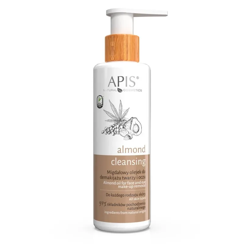 Ulei de curățare Apis Almond pentru față și ochi, 150ml — preț și oferte