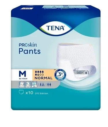 Tena Pants ProSkin chonic chiloți normal M, 10 unități - Dată de purtare lungă! — preț și oferte