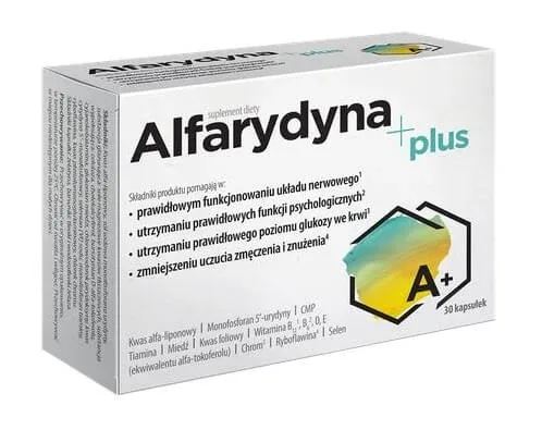 Alfaridin Plus, 30 capsule — preț și oferte