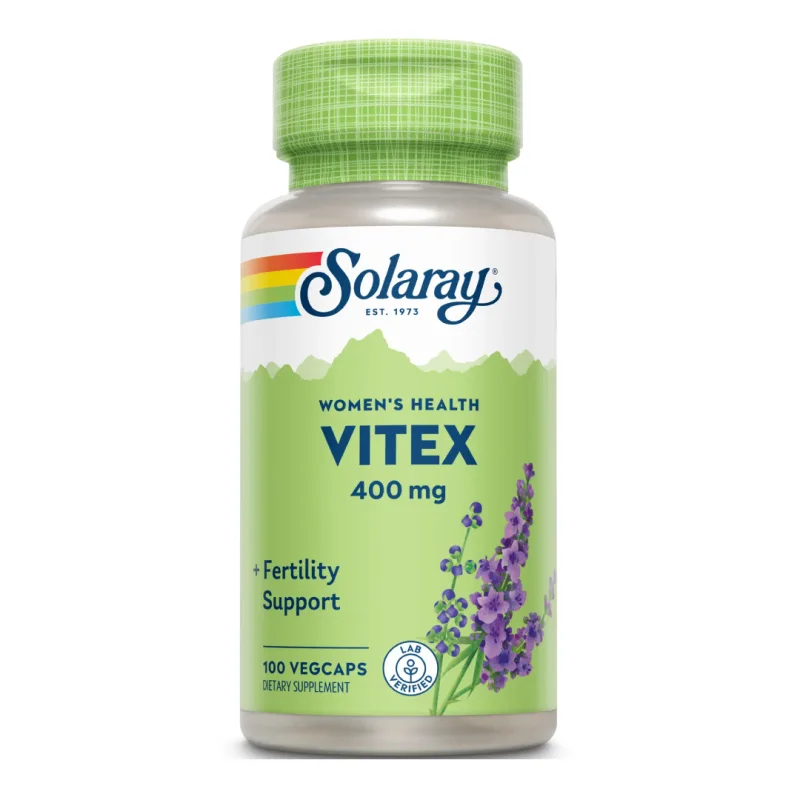 Vitex 400mg Solaray, 100 capsule, Secom SOLARAY SUA — preț și oferte