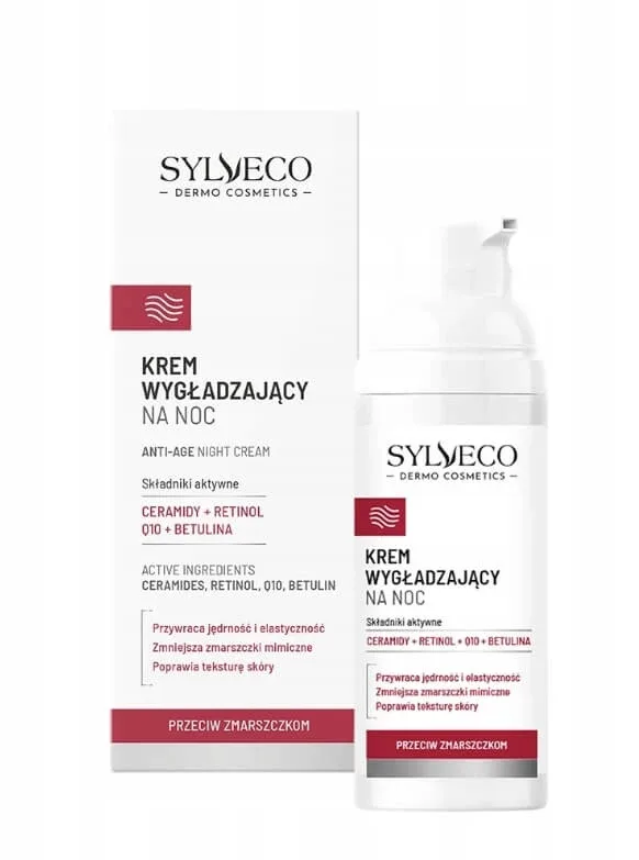 Sylveco Dermo Cremă de noapte antirid, 50 ml — preț și oferte