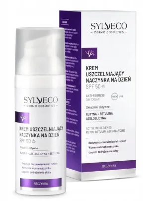 Sylveco Dermo Naczynka Crema de etanșare a capilarelor pentru zi SPF 50, 50 ml