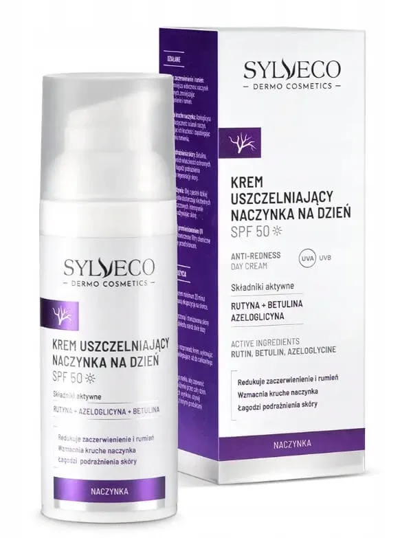 Sylveco Dermo Naczynka Crema de etanșare a capilarelor pentru zi SPF 50, 50 ml — preț și oferte