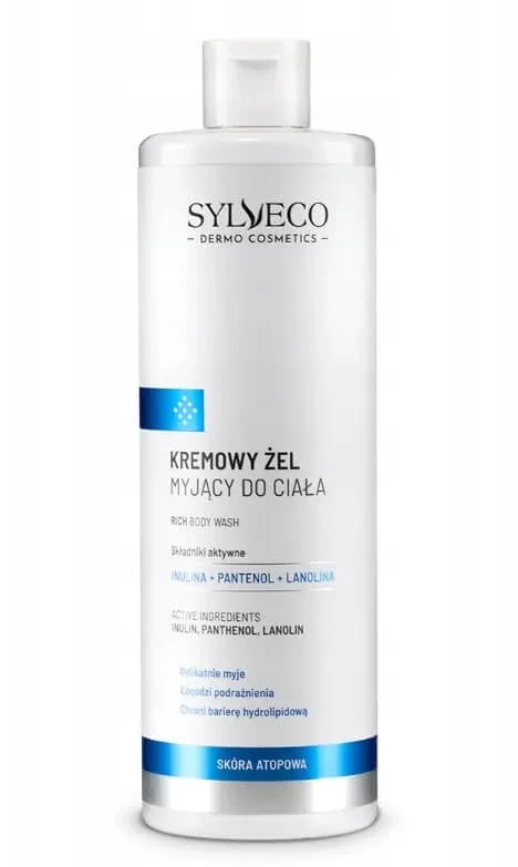 Sylveco Dermo Skóra Atopowa Gel de duș cremos pentru corp, 400 ml — preț și oferte