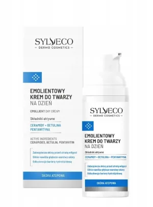 Sylveco Dermo Skóra Atopowa cremă de față emolientă pentru copii, 50 ml