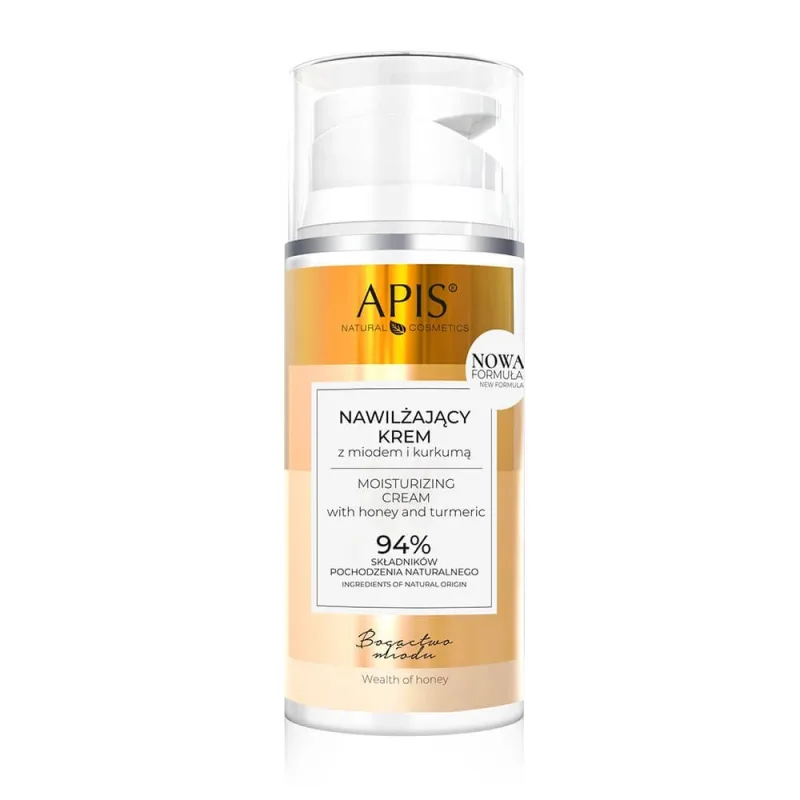 Cremă hidratantă Apis cu miere și turmeric, 100ml — preț și oferte