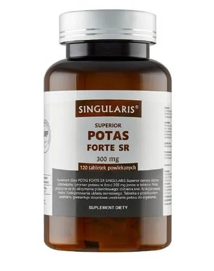 Singularis Potasiu Forte SR 300mg, 120 capsule — preț și oferte