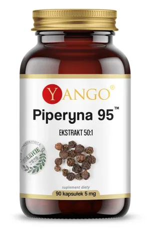 Yango, Piperină 95, 90 capsule