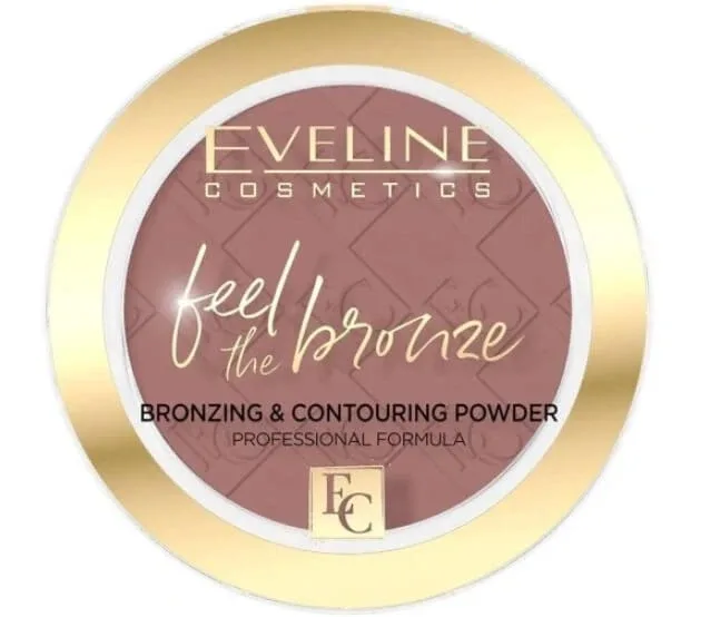 Eveline Cosmetics Feel the bronze Pudră pentru ten și contur 02 Chocolate Cake — preț și oferte