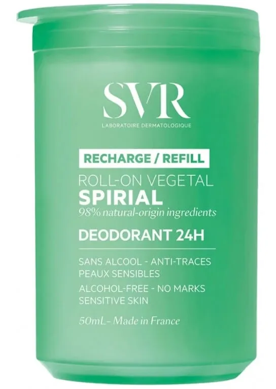 SVR Spirial Vegetal Ball Deodorant, rezervă, 50 ml SVR LABORATORIES — preț și oferte