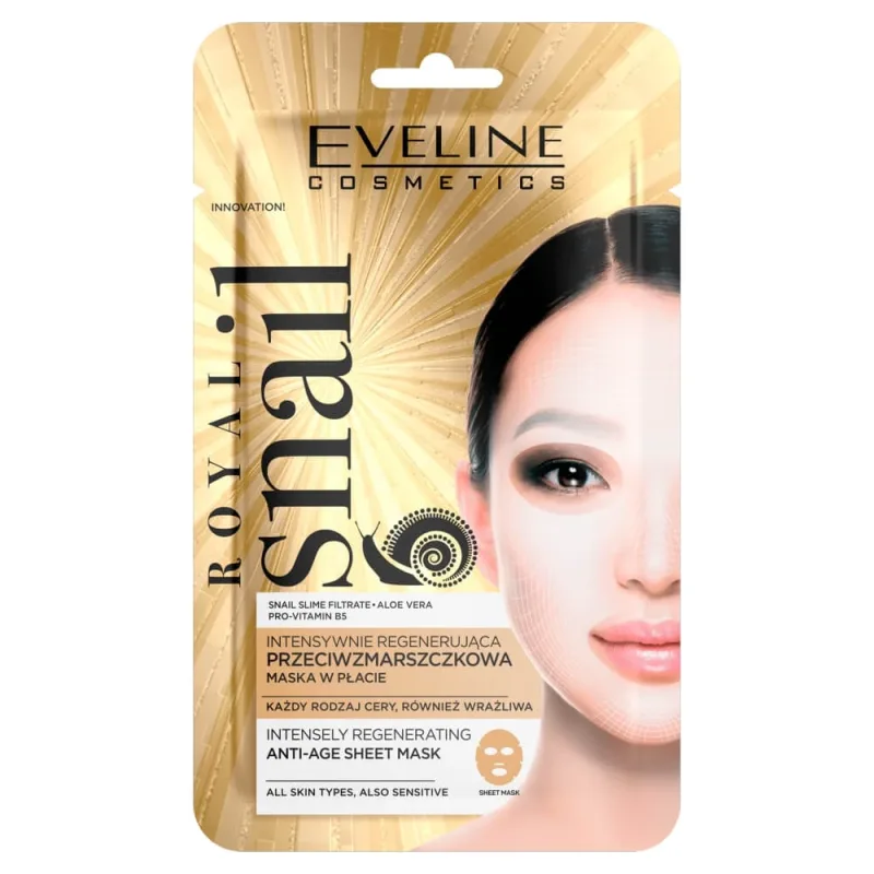 Eveline Cosmetics Royal Snail Mască antirid intens regenerantă în axilă — preț și oferte