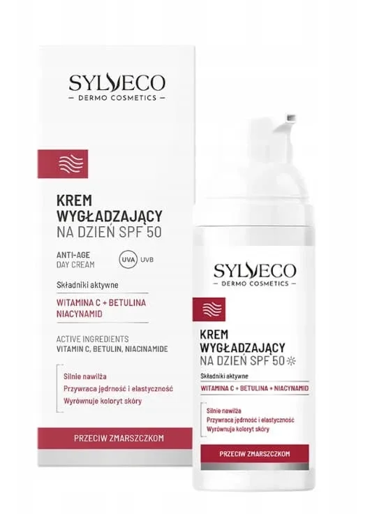 Sylveco Dermo Cremă de zi antirid SPF 50, 50 ml — preț și oferte