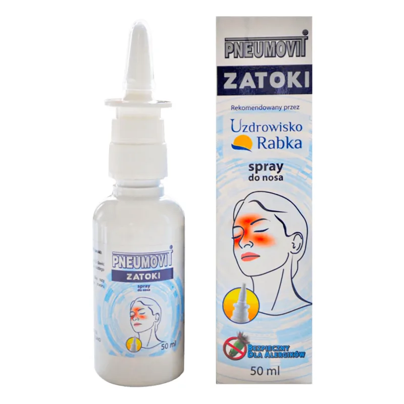 Pneumovit Zatoki, spray nazal, 50 ml — preț și oferte