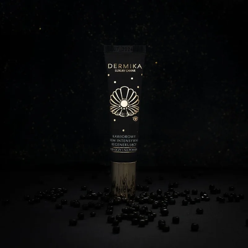 Dermika Luxury Caviar, cremă regeneratoare intensivă de caviar pentru ochi și pleoape, 15 ml — preț și oferte
