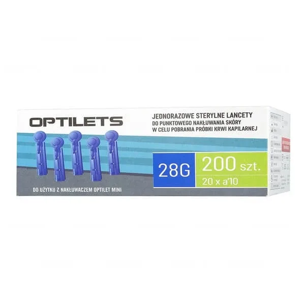 Lancete Optilets, 200 de unități — preț și oferte