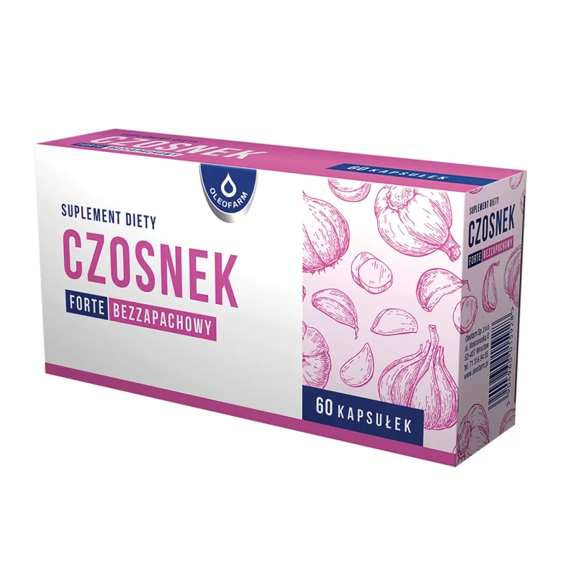 Garlic Forte, fără parfum, 60 capsule — preț și oferte