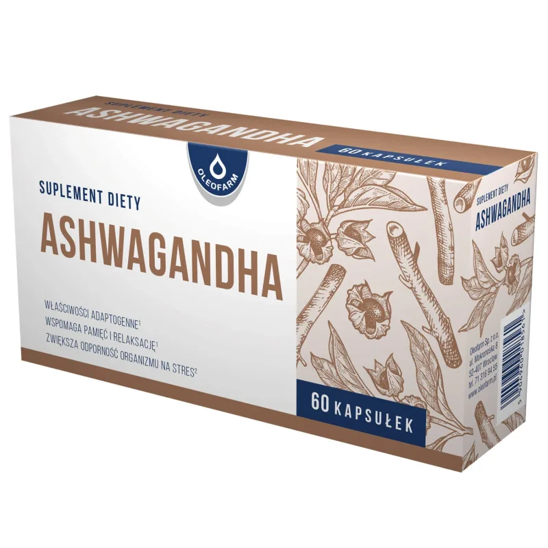 Oleofarm Ashwagandha, 60 capsule — preț și oferte