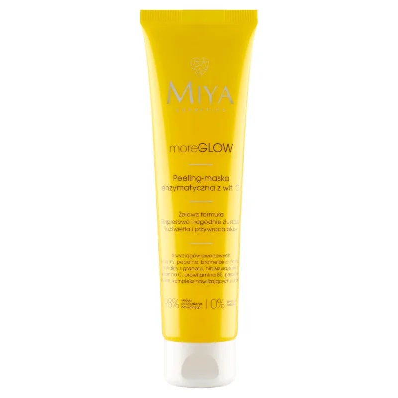 Miya moreGLOW, mască peeling enzimatică cu vitamina C, 60 ml — preț și oferte