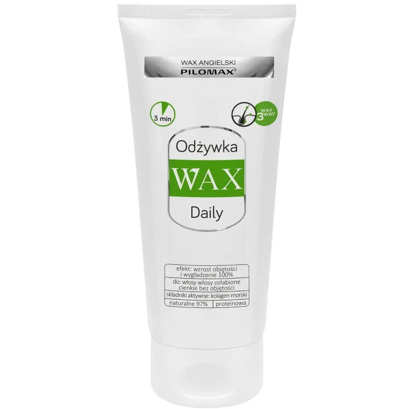WAX Pilomax Daily, balsam cu colagen pentru părul deteriorat, subțire, fără volum, 200 ml — preț și oferte