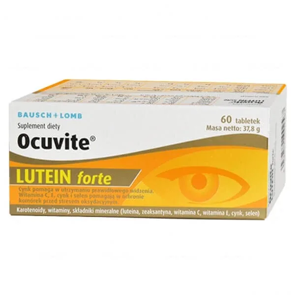 Ocuvite Lutein Forte, 60 comprimate — preț și oferte