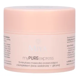 Miya myPUREexpress, mască de curățare de 5 minute, 50 g