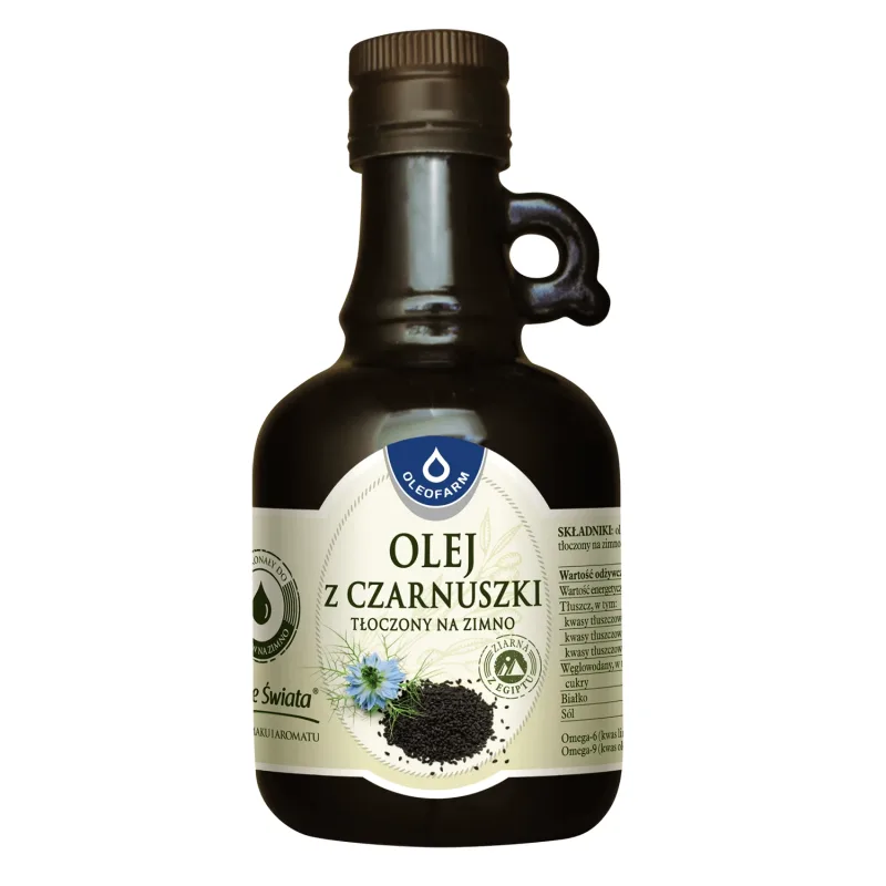 Oleofarm Oils of the World Ulei de chimen negru, presat la rece, 250 ml — preț și oferte
