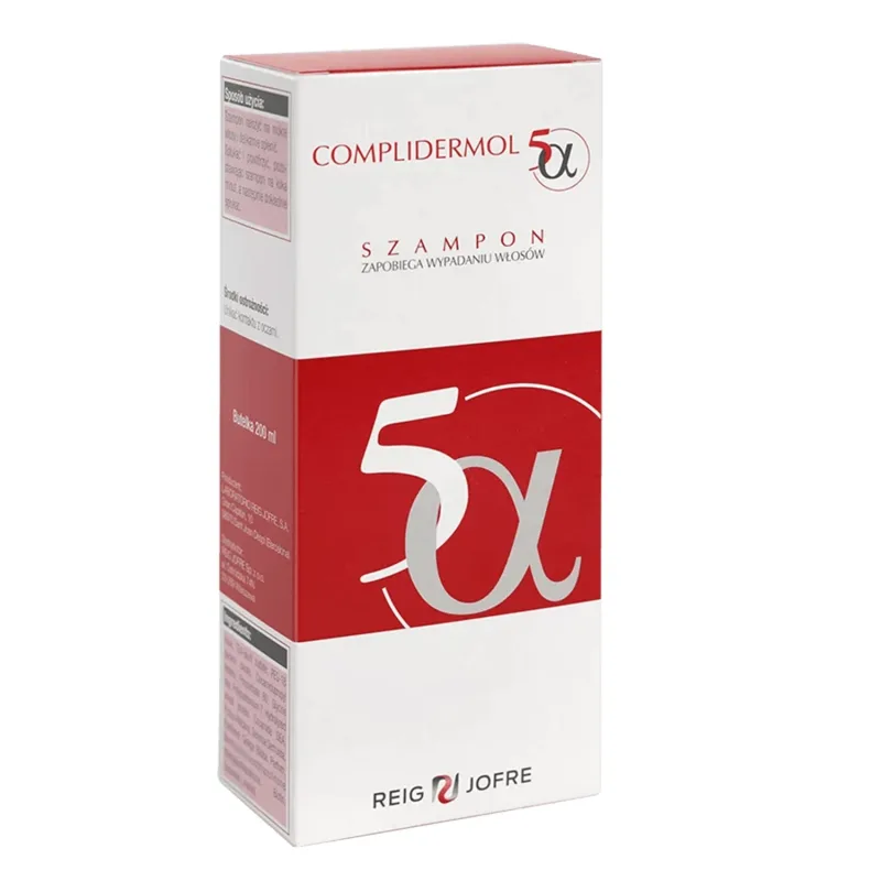 Complidermol 5 alfa, șampon de păr, 200 ml — preț și oferte