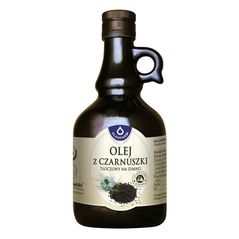 Ulei de chimen negru presat la rece, 500 ml, Oleofarm — preț și oferte