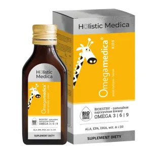 Omegamedica Kids, lichid, aromă de lămâie-banană, 100 ml