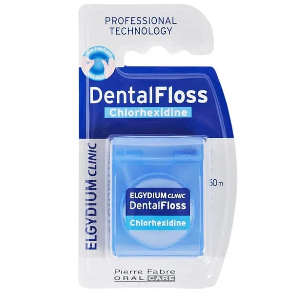 Elgydium Clinic, ață dentară cu clorhexidină, 50 m — preț și oferte