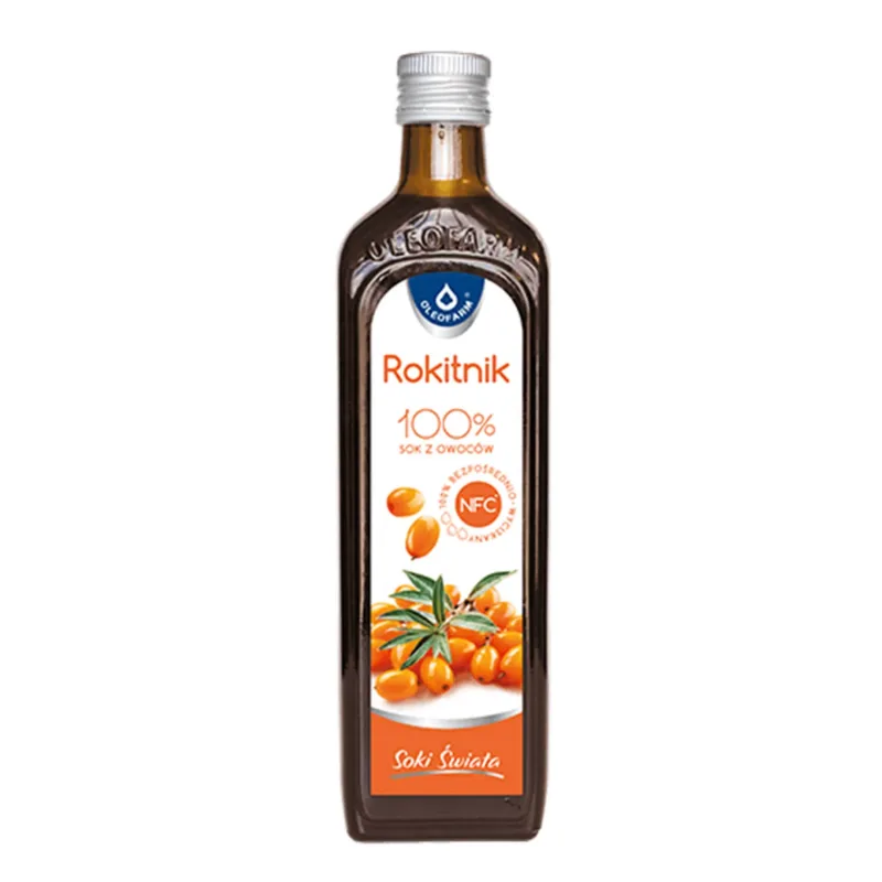 Oleofarm Juices of the World Sea Buckthorn, 100% suc de fructe, 490 ml — preț și oferte
