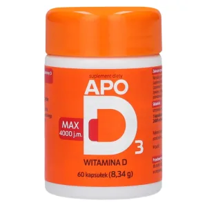 ApoD3 Max 4000 UI, 60 capsule