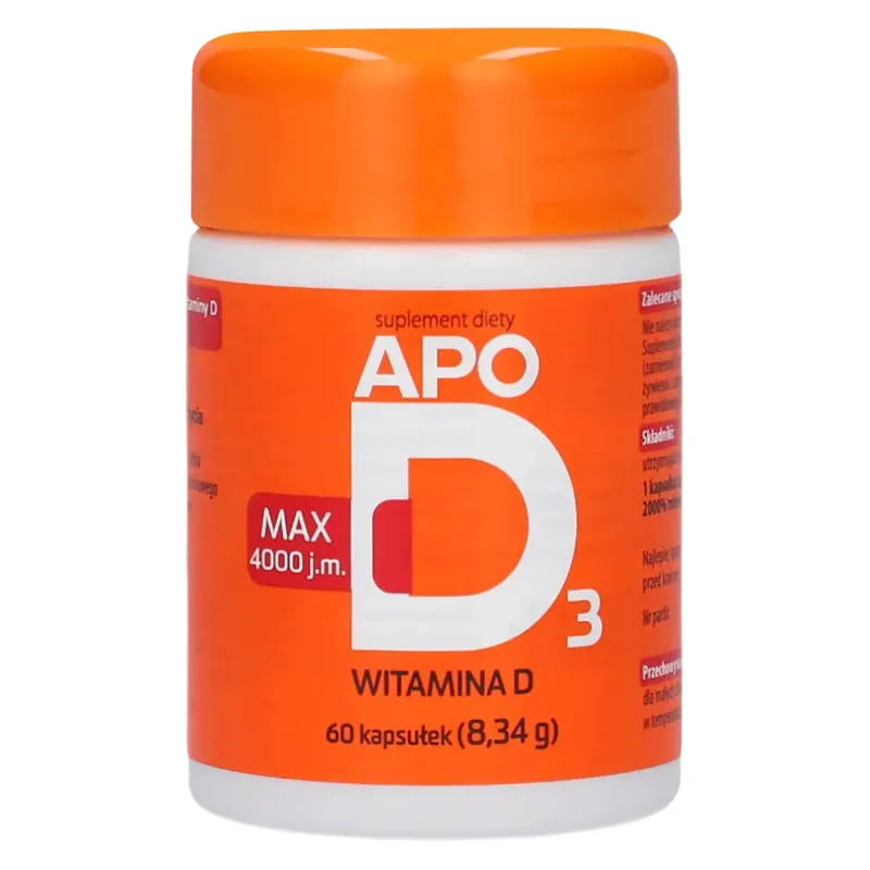 ApoD3 Max 4000 UI, 60 capsule Aurovitas — preț și oferte