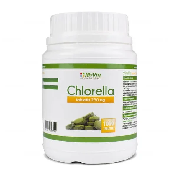 MyVita Chlorella, ruptura peretelui celular, 1000 comprimate — preț și oferte