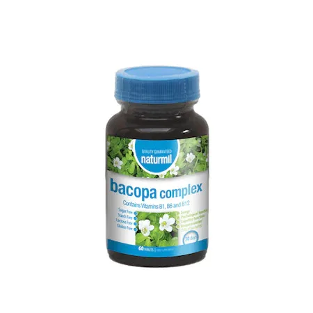 Bacopa Complex, 60 tablete Naturmil — preț și oferte