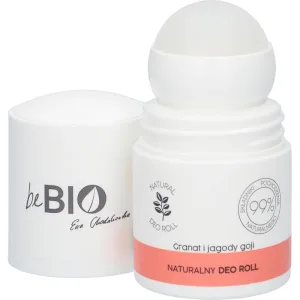beBIO Ewa Chodakowska, Deodorant natural roll-on, rodie și boabe de goji, 50 ml