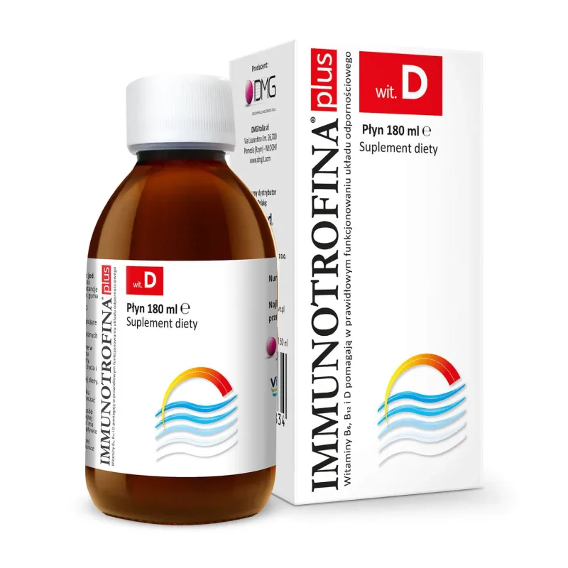 Imunotrofină Plus vitamina D, 180 ml VitaMed — preț și oferte