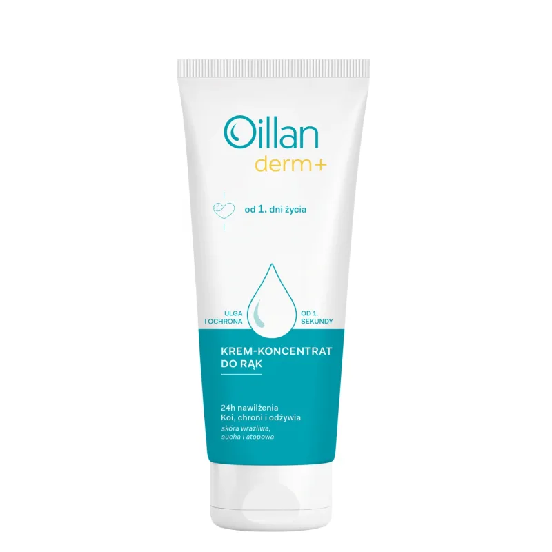 Oillan Derm+, Crema-concentrat pentru mâini, din ziua 1, 75 ml — preț și oferte
